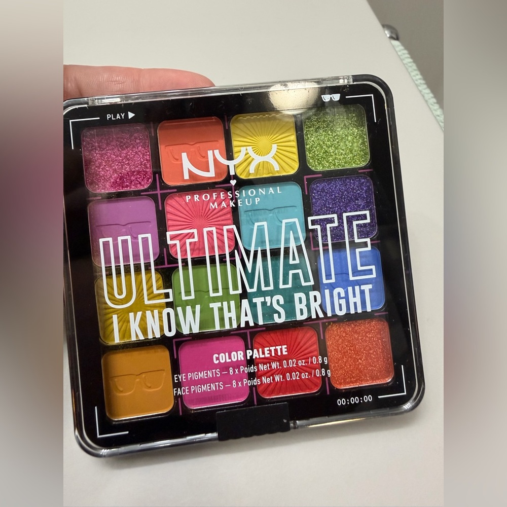 NYX Ultimate Bright Color Palette